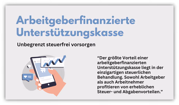Arbeitgeberfinanzierte Unterstützungskasse