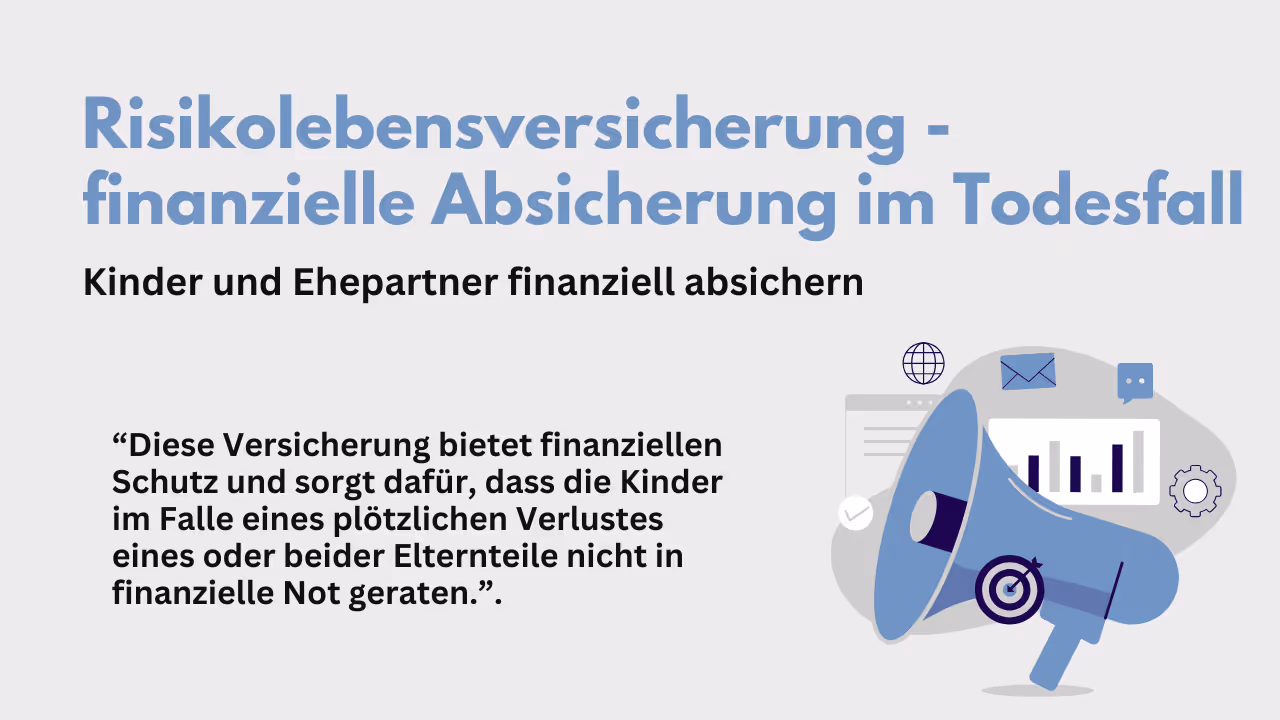 Familie und Kinder im Todesfall absichern