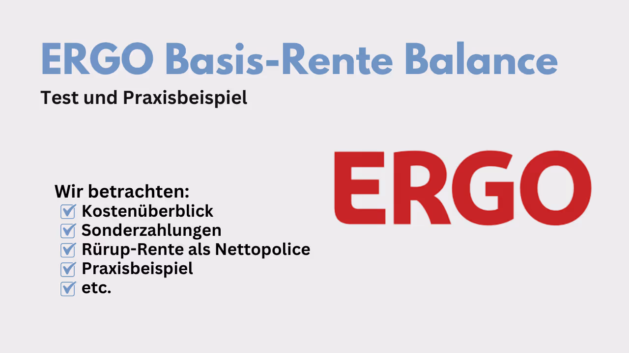 Ergo Basis-Rente Balance