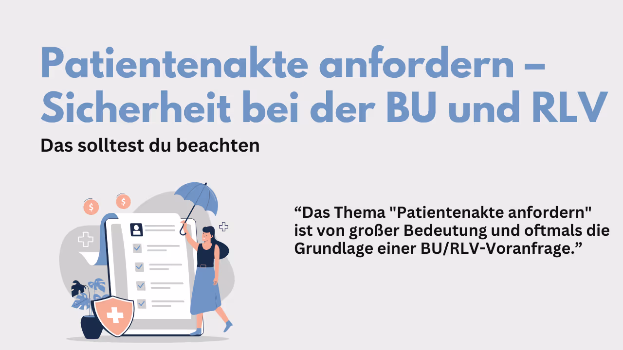 Das Einholen der Patientenakte