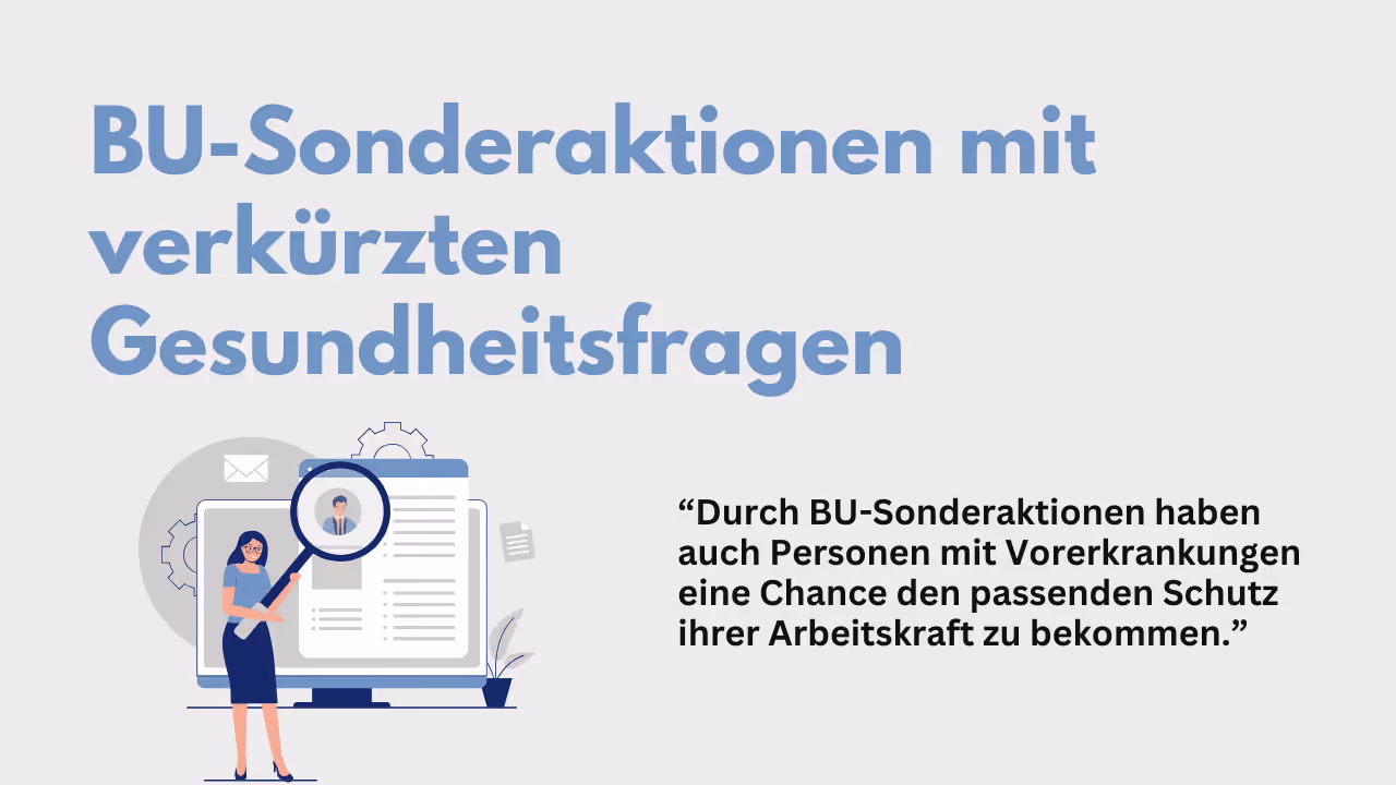 Verkürzte Gesundheitsfragen