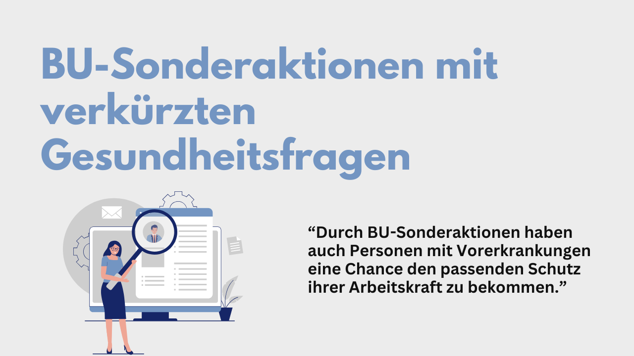 Verkürzte Gesundheitsfragen