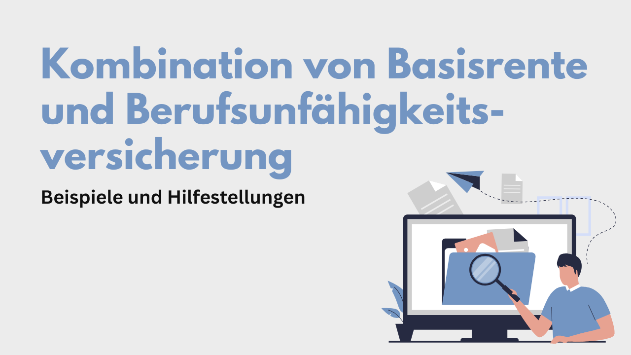 Basisrente mit BU kombinieren?