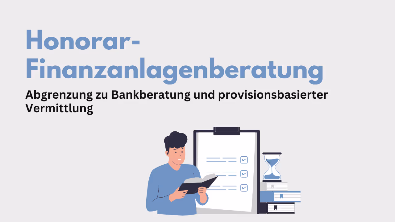 Honorar-Finanzanlagenberatung §34h GewO