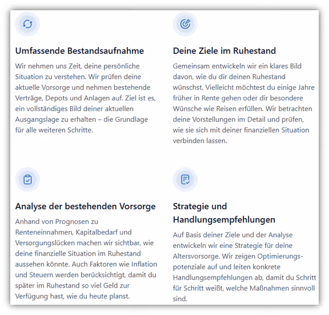 Honorarberatung Vorteile