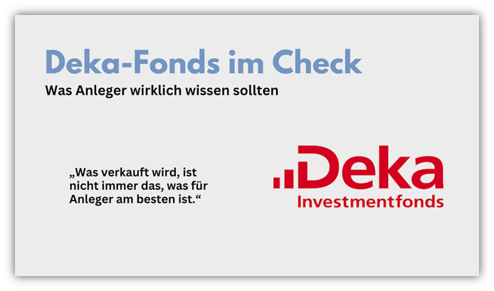 Deka Fonds Sparkasse Erfahrung 