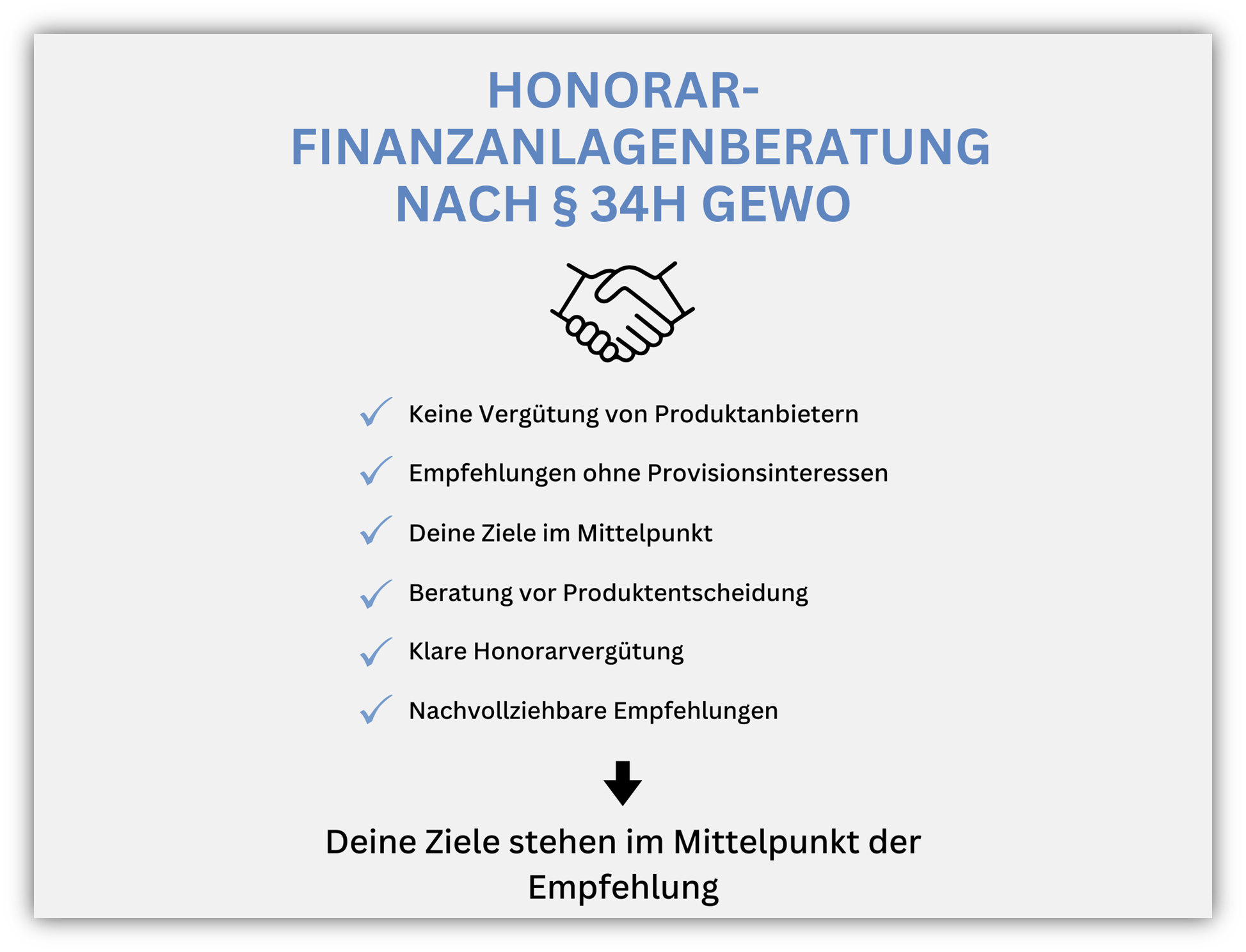 Unabhängige Honorarberatung