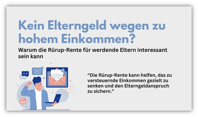 Elterngeld trotz hohem Einkommen