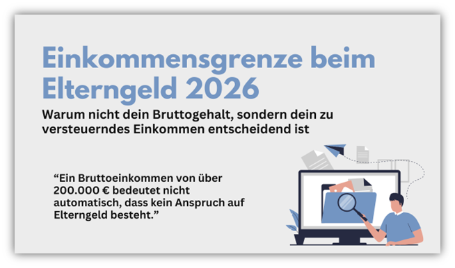 Einkommensgrenze Elterngeld 2026