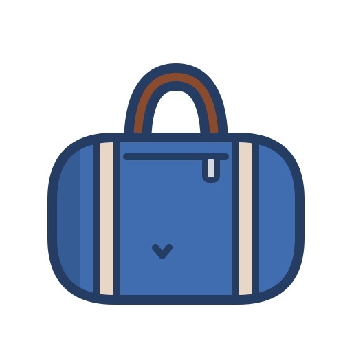 Duffle bag icon