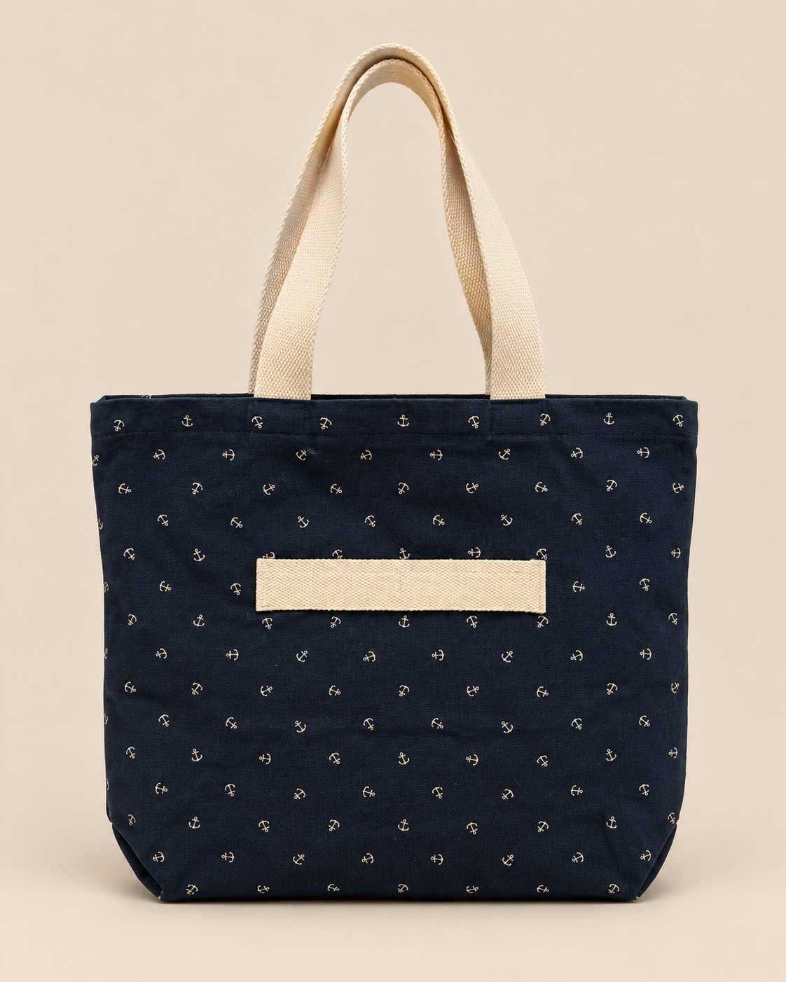 Anchor cinch tote, studio with trolley sleeve