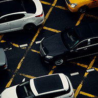 Busy street with cars