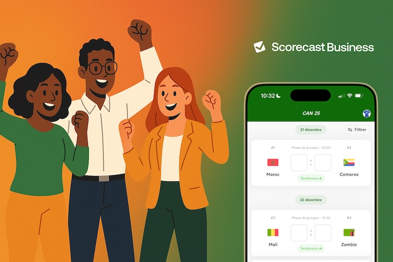 Launch an internal, secure and engaging prediction game for AFCON 2025. A 100% company-run, non-gambling animation designed for HR and employee engagement.