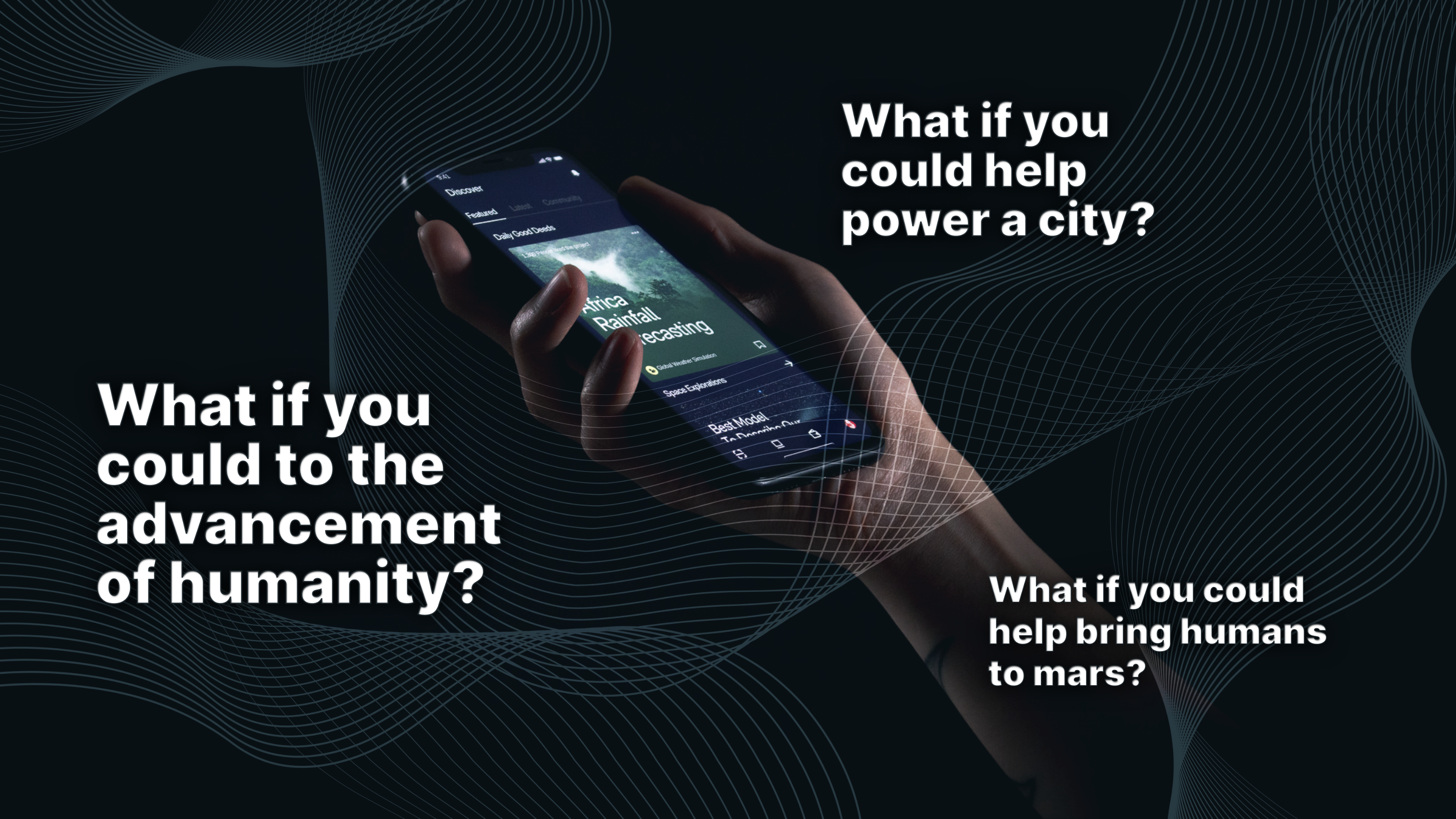 What if you could help power a city?