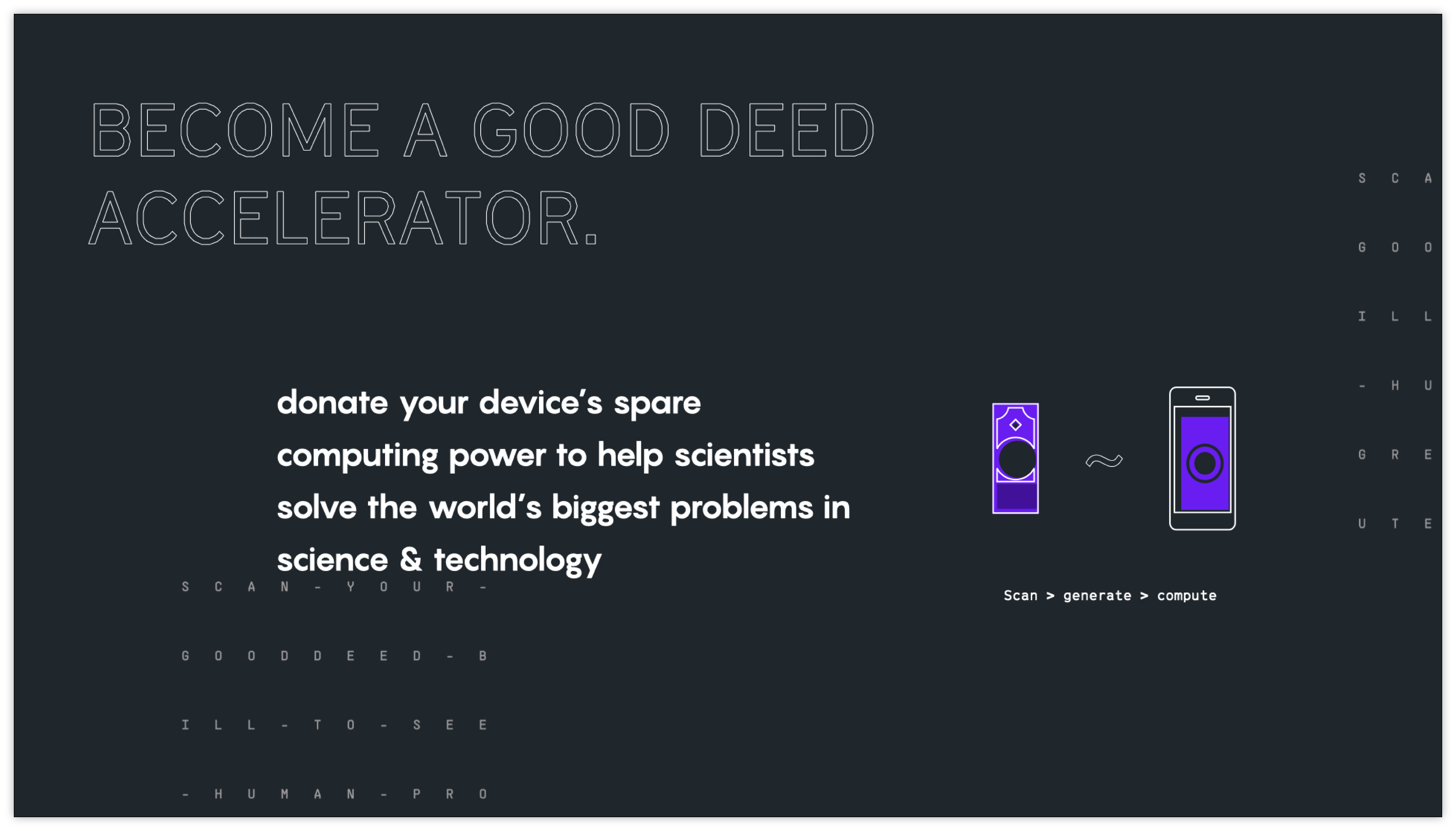 Become a Good Deed Accelerator.