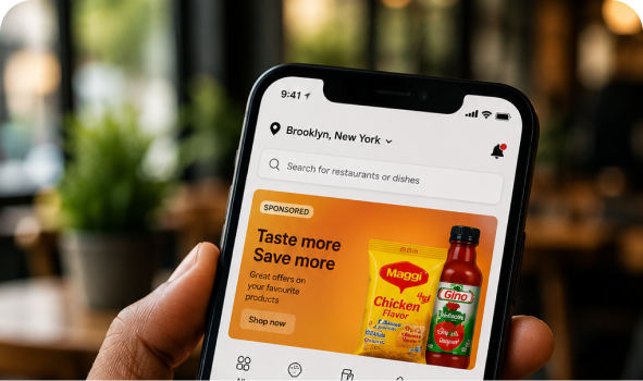In-app media