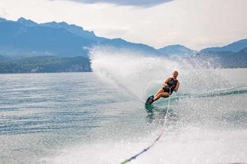 Ski Nautique sur la Lac d'Annecy