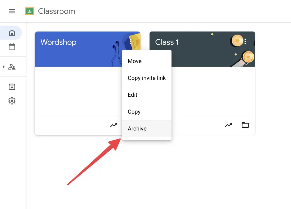 How to Archive a Google Classroom