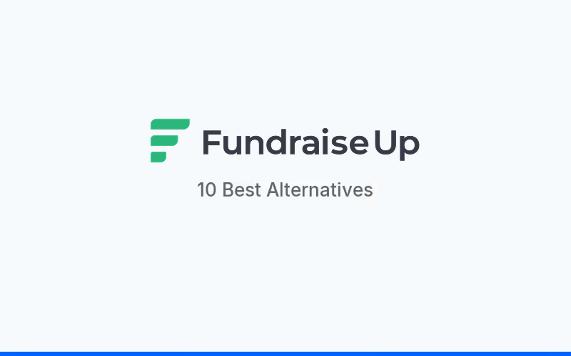 10 Best Fundraise Up Alternatives for Nonprofits