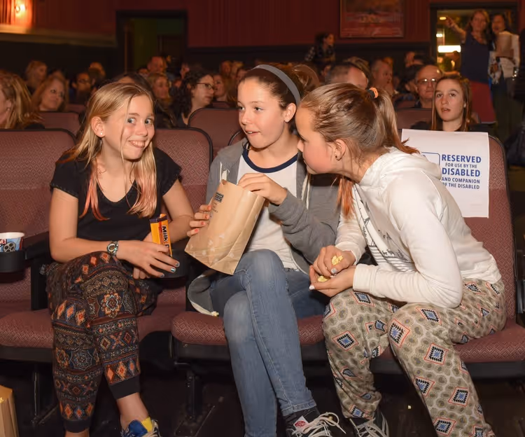 Children at Screenagers Community Screening Event