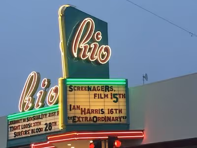 Screenagers on Cinema Billboard