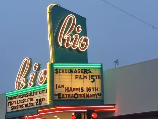 Screenagers on Cinema Billboard