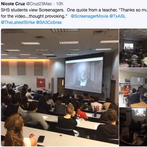 Screenagers School Screening Event