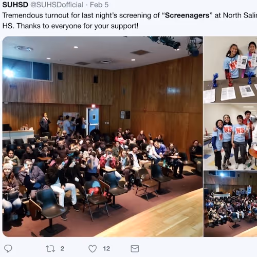 Screenagers School Screening Event