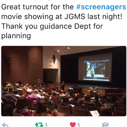 Screenagers School Screening Event