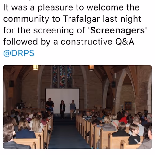 Screenagers Community Screening Event