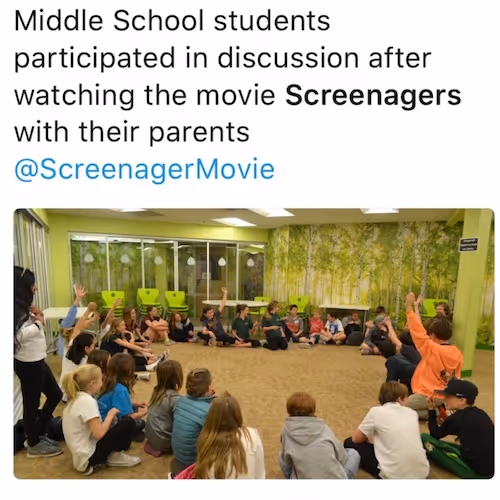 School screenagers event