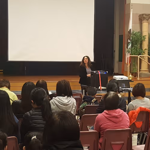 Host at screenagers screening