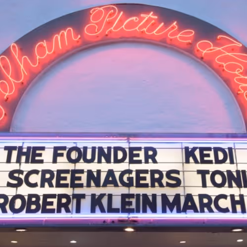 Cinema sign