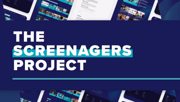 the screenagers project logo