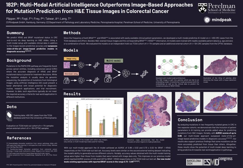 Multi-Modal AI Outperforms Image-Only Approaches for Mutation Prediction in Colorectal Cancer