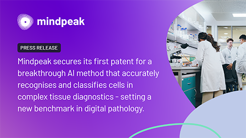 Mindpeak Secures First Patent for Advanced AI in Digital Pathology