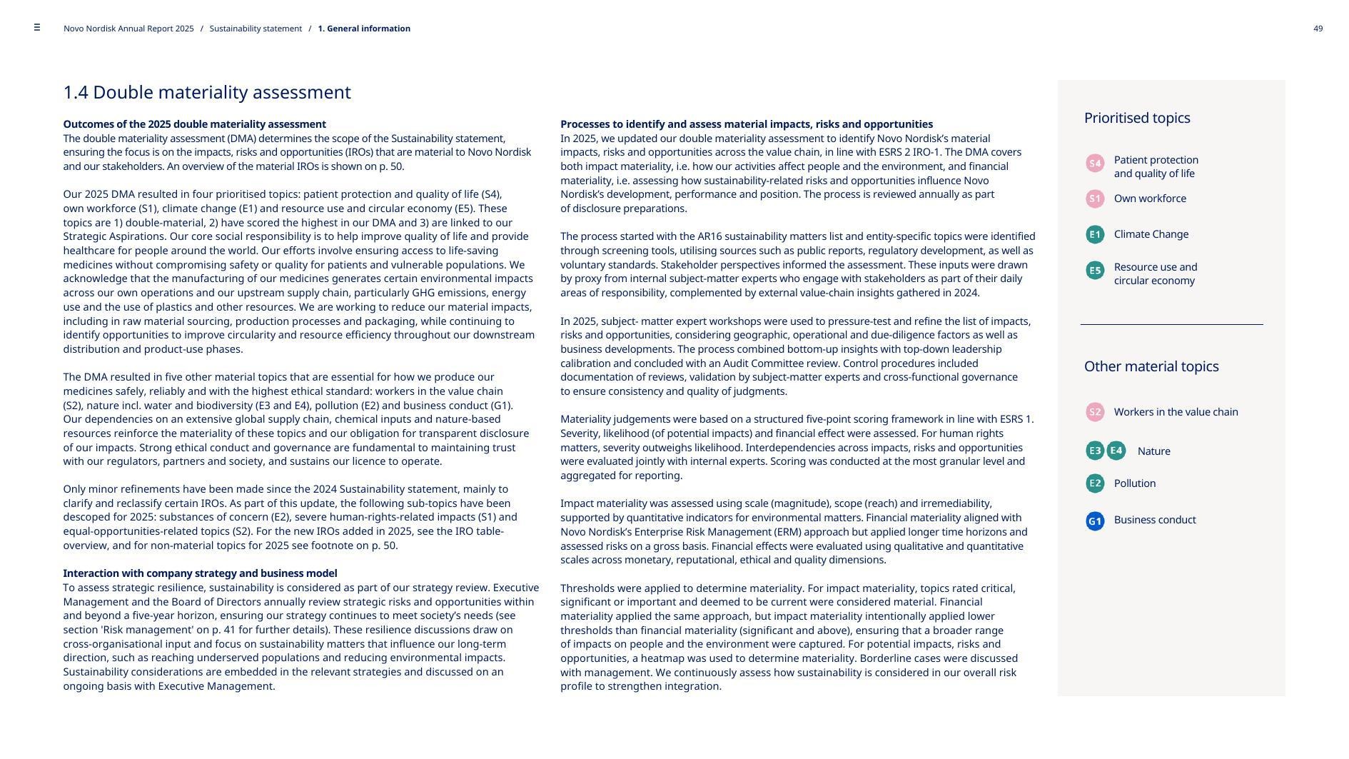 Novo Nordisk best practice 1