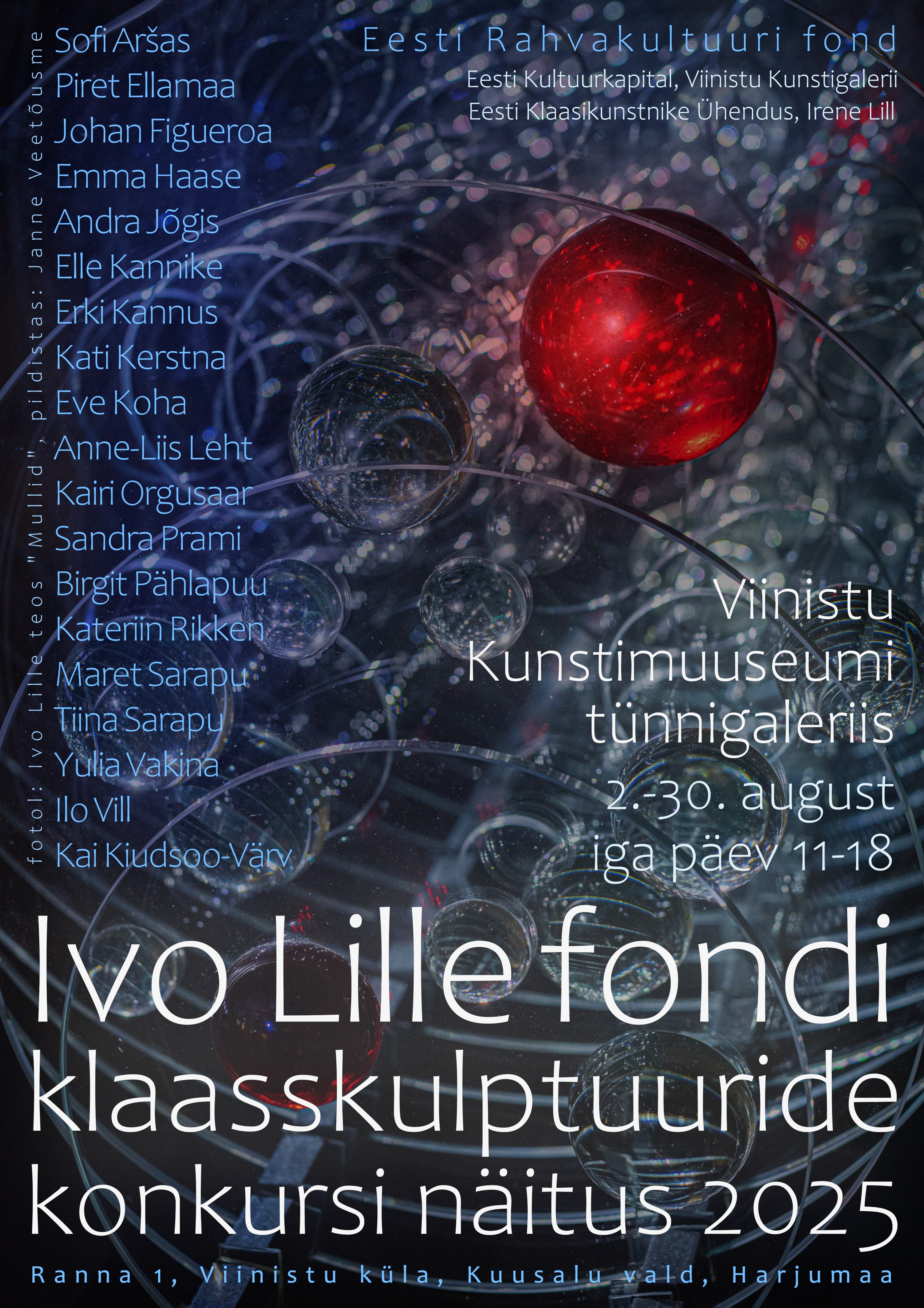 Klaasskulptuuride konkursi näitus 