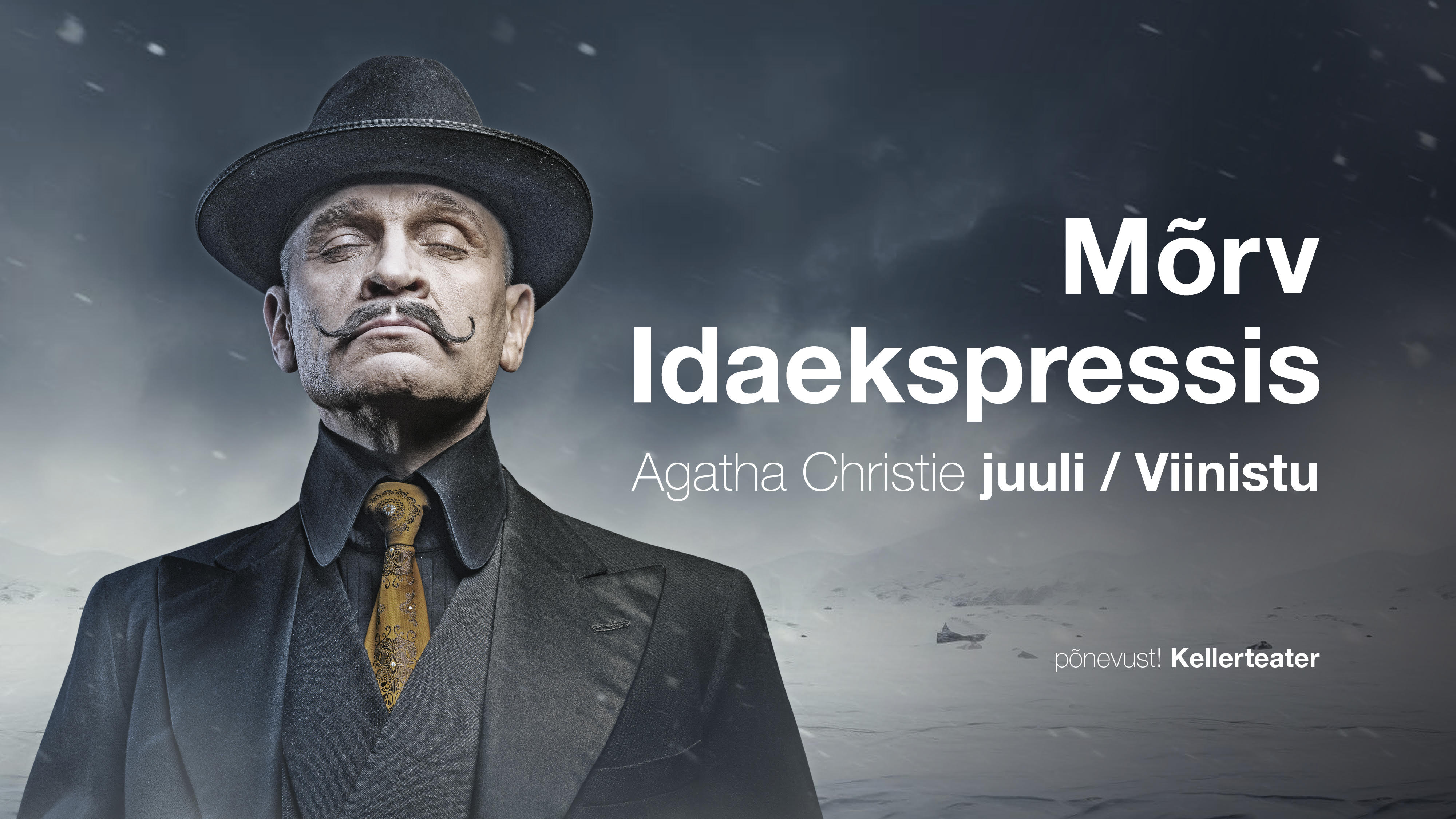 Kellerteater "Mõrv Idaekspressis" Viinistu Kunstisadamas 05-25.07.2026