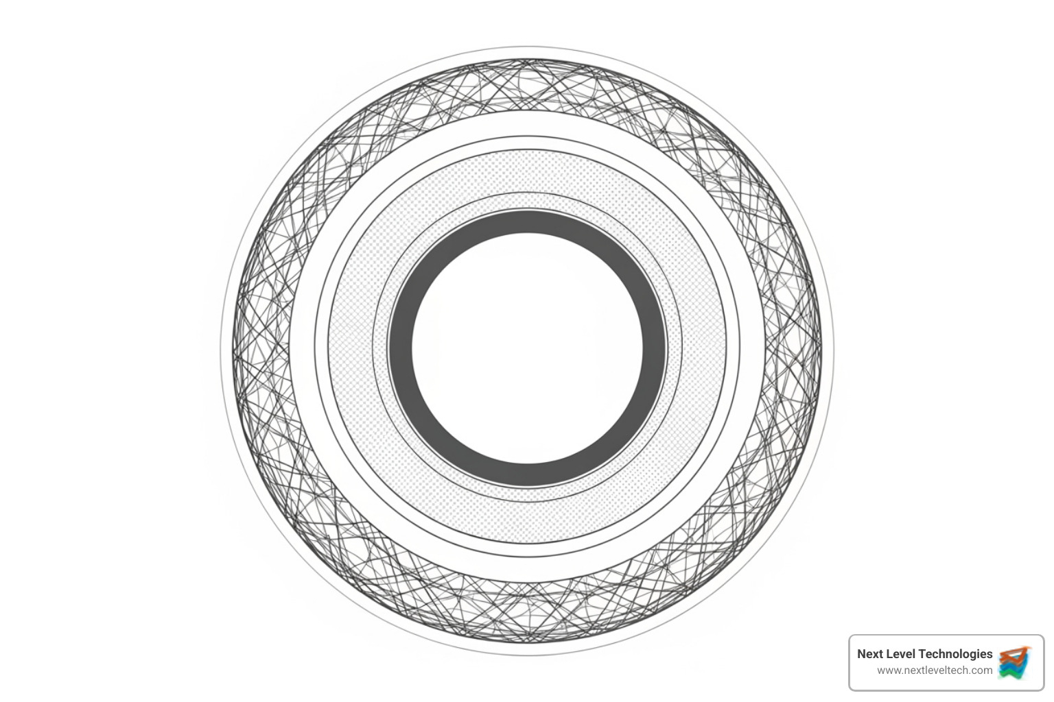 three concentric circles labeled Password, 2FA, and MFA, showing how they build on each other - online multi factor authentication