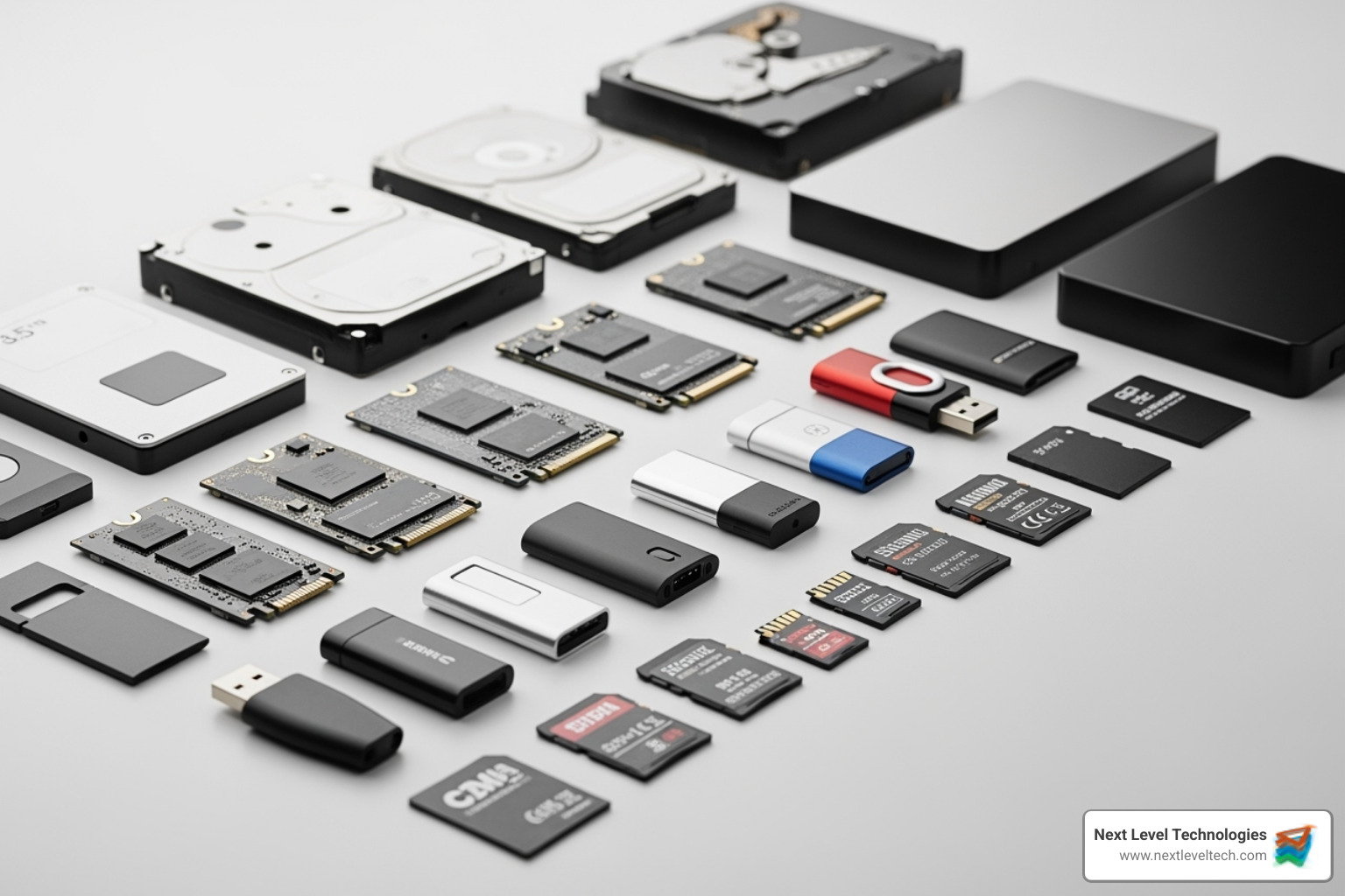 various storage devices - Data recovery Columbus Ohio