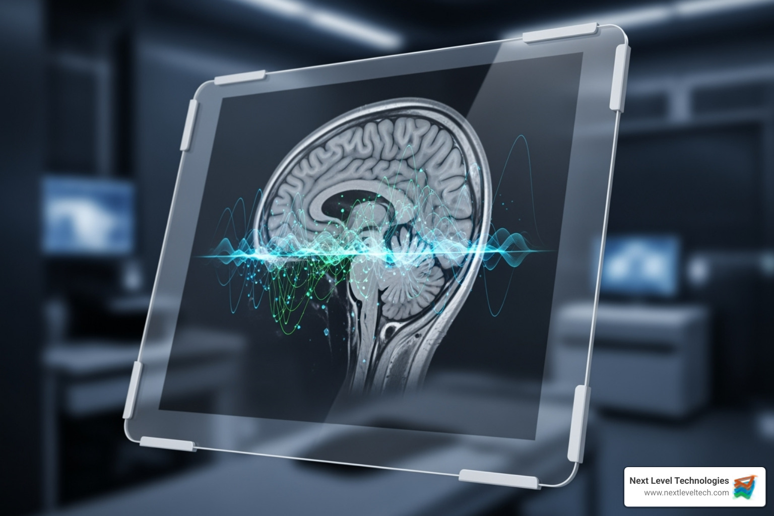 futuristic medical interface showing AI-analyzed diagnostic scans - medical it services