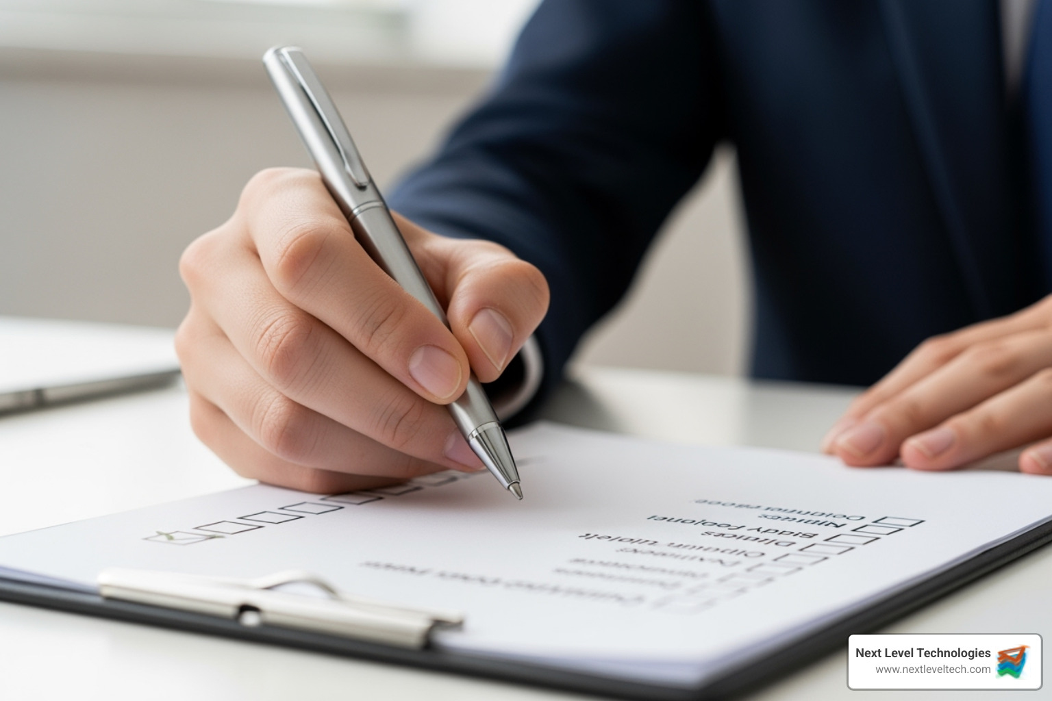 Image of a checklist with SOC 2 compliance items highlighted - soc2 change management