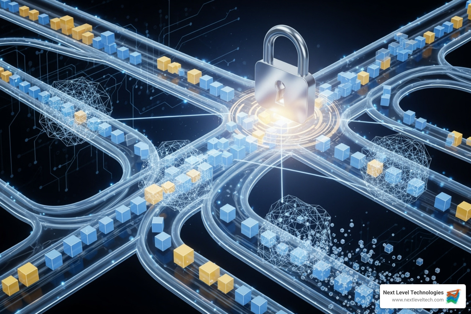 A diagram illustrating data encryption processes with data flowing through secure channels - IT support for CPAs A diagram illustrating data encryption processes with data flowing through secure channels - IT support for CPAs