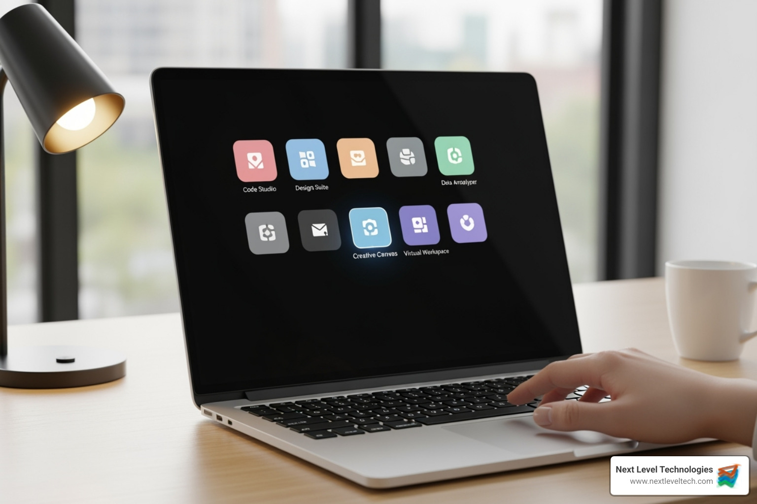 Software selection screen on a laptop - itsm help desk open source