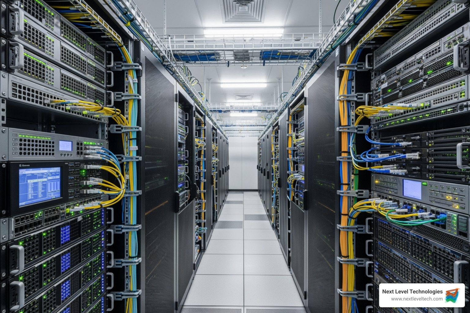 Network server room or a cloud computing dashboard - IT Support for Small Businesses Network server room or a cloud computing dashboard - IT Support for Small Businesses