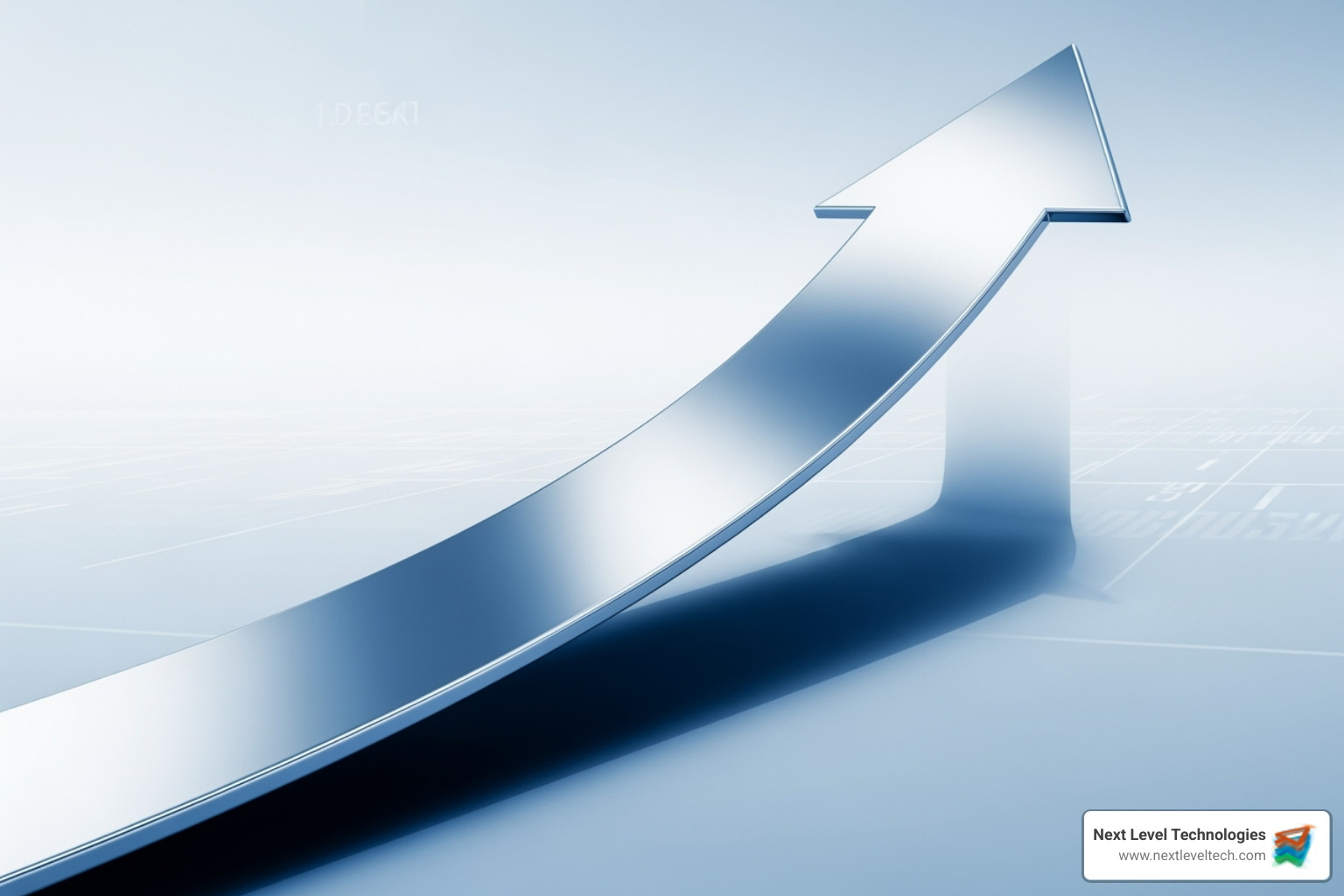 Graph showing upward trends in business agility and cost savings, contrasted with a downward trend in security risks - it application management