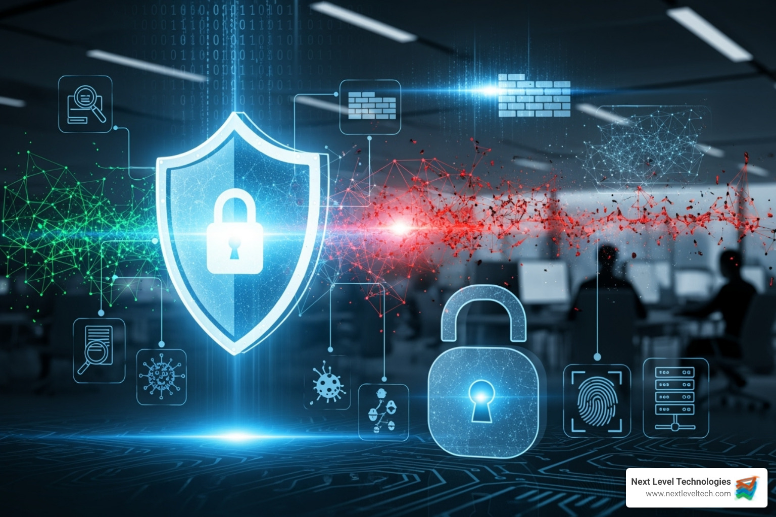 Image illustrating the mechanics of a phishing attack, showing a fake email leading to a malicious website where a user enters credentials. - Cybersecurity for business Image illustrating the mechanics of a phishing attack, showing a fake email leading to a malicious website where a user enters credentials. - Cybersecurity for business