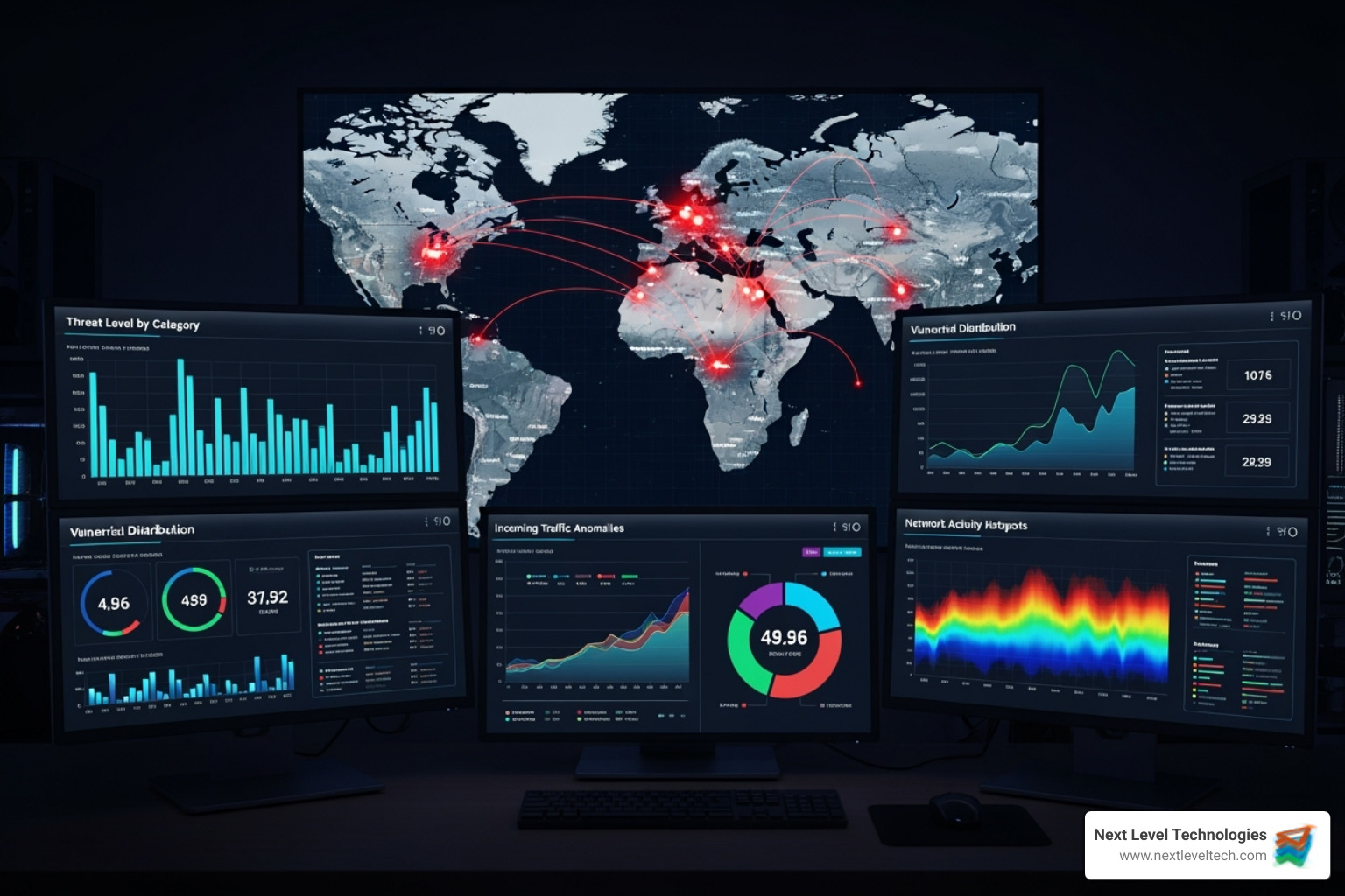 Security Operations Center Dashboard - secure data access