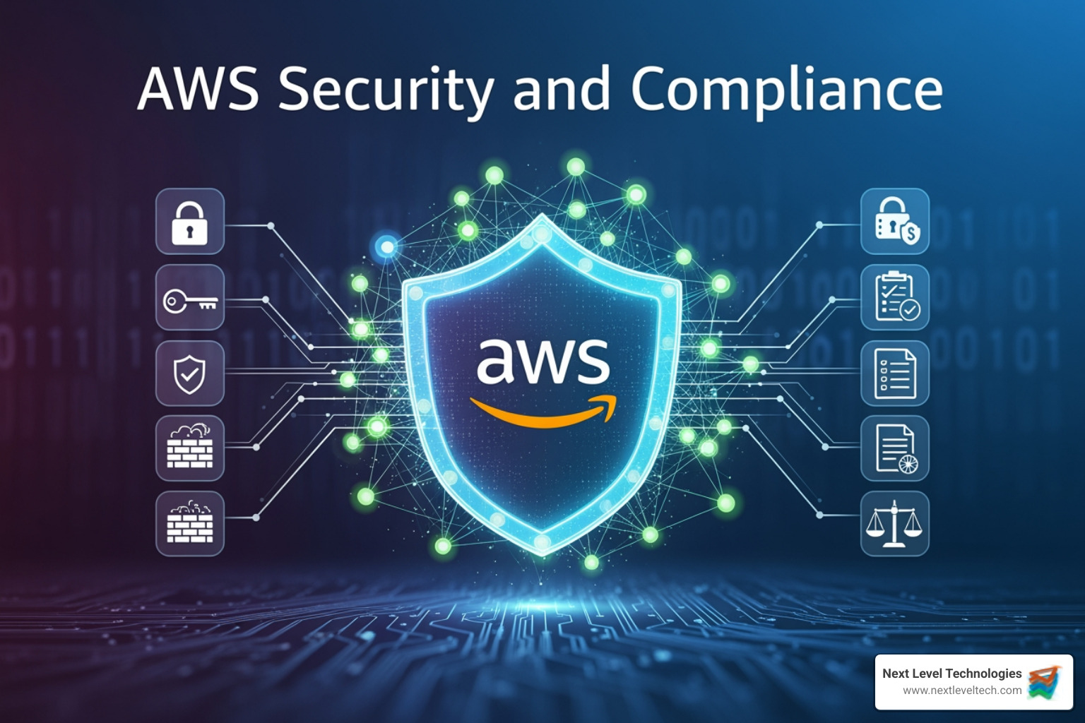 Amazon GuardDuty dashboard showing security findings - aws security and compliance